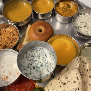 Authentic Rajasthani Thali Gold