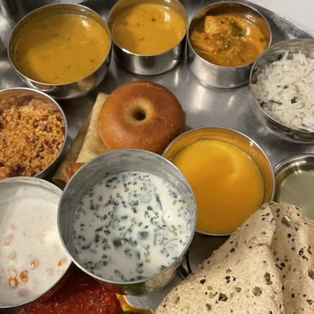 Authentic Rajasthani Thali.