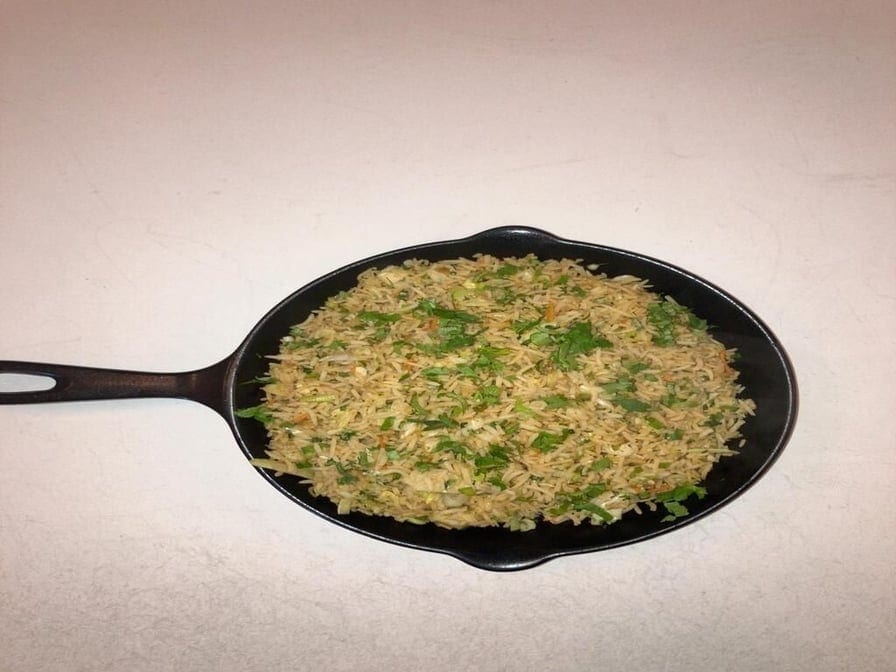 Schezwan Fried Rice (Online).