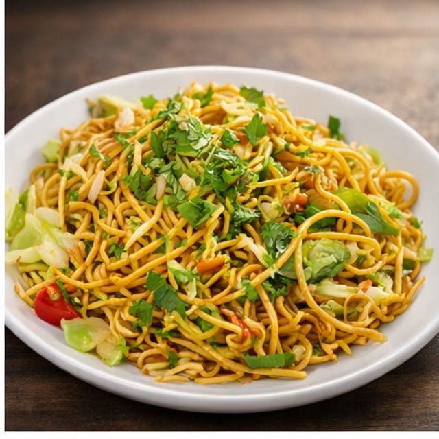 Veg Chowmein Noodles (Online).