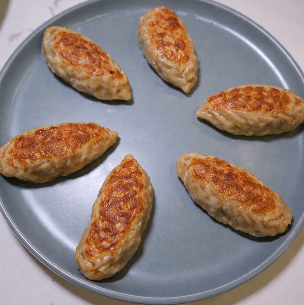 Pan Fried Momos.